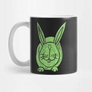 Rabbit, A big, green rabbit! Mug